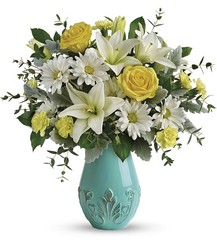Teleflora's Aqua Dream Bouquet from Victor Mathis Florist in Louisville, KY
